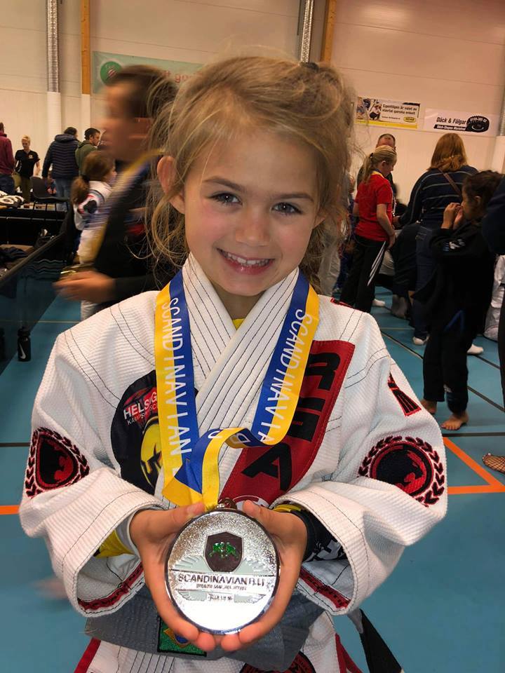 Evolet Elise Boris vand sølv til Scandinavian Championship Brazilian Jiu-Jitsu 2018 
